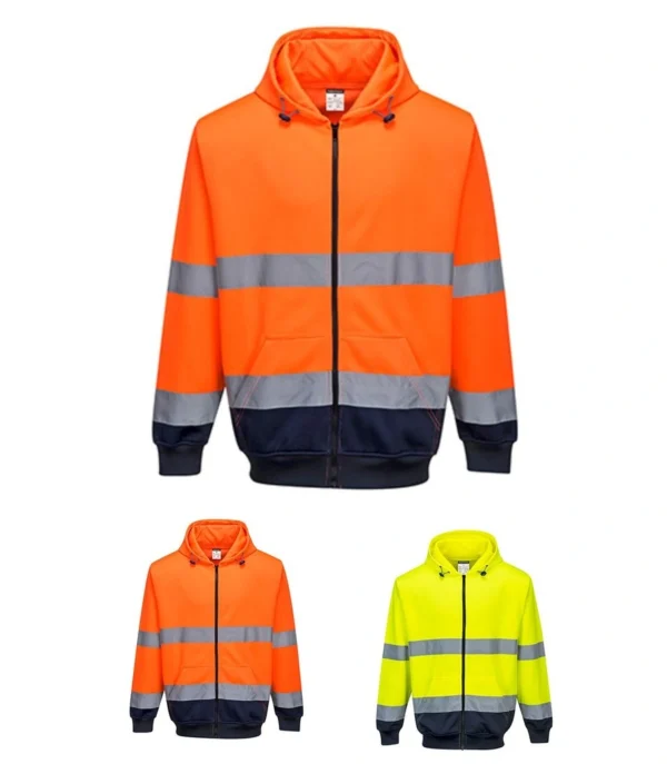 B317 Portwest Two-Tone Zip Front Hood
